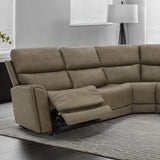  Furniture of America Orpheus FM68100BR-SECT-PM Power Sectional IMAGE 1