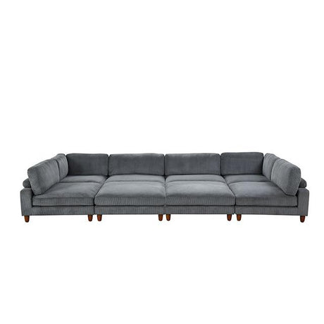  Furniture of America Dagenham FM6800GY-B Sectional IMAGE 2