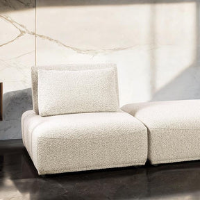  Furniture of America Stavanger FM63001BG-C 2-Seater with Square Ottoman IMAGE 1