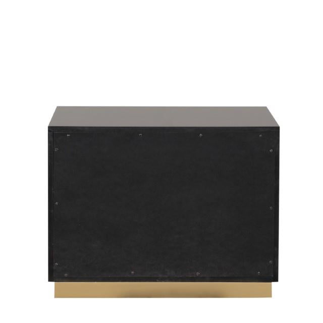  Furniture of America Goldsberg FM7425BK-N Nightstand IMAGE 5