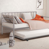  Furniture of America Harmon FM1001SV Metal Daybed IMAGE 1