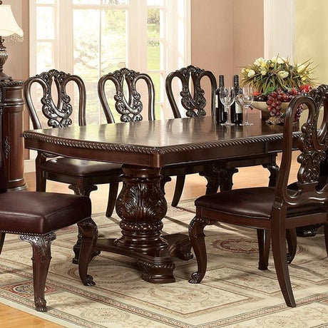  Furniture of America Bellagio CM3319T-7PC-WOOD 7 Pc Dining Table Set IMAGE 9