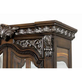  Furniture of America Stella Mia FM31000WH-CR Curio Cabinet IMAGE 5