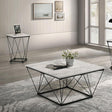  Furniture of America Whetstone FM42901WH-3PK 3 Pc Table Set IMAGE 1