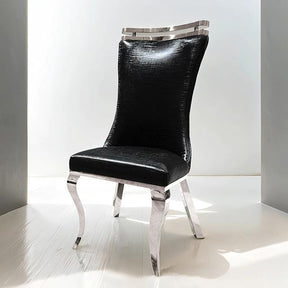  Furniture of America Palazzo FM33010BK-SC-2PK Set Of 2 Chair IMAGE 1