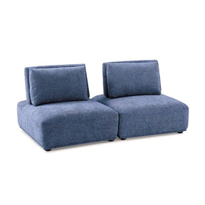  Furniture of America Stavanger FM63001BL-B 2-Seater IMAGE 1