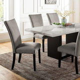  Furniture of America Kian CM3744T-7PC-GY 7 Pc Dining Table Set IMAGE 5