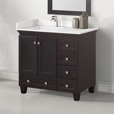  Furniture of America Aprea TM-CT008WH-36+10ES Vanity Set IMAGE 1