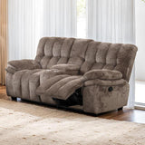  Furniture of America Hieronymus FM64001DB-LV-M Manual Loveseat IMAGE 1