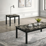  Furniture of America Findlay FM42900BW-3PK 3 Pc Table Set IMAGE 1
