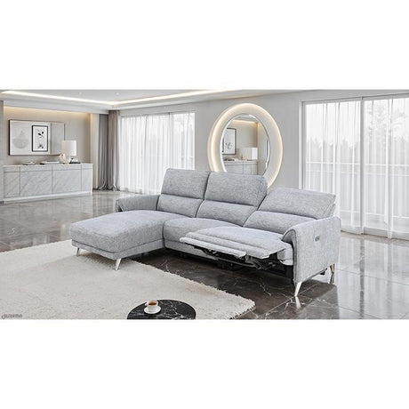  Furniture of America Brande CM9938GY-SECT-PM-L Power Sectional IMAGE 2