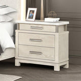  Furniture of America Lafayette FM71501GY-N Nightstand IMAGE 1