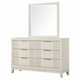 Furniture of America Isadore FM7700WH-D Dresser IMAGE 3
