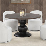  Furniture of America Essen FM3430ES-RT-5PC-01WH 5 Pc Dining Table Set IMAGE 3