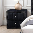  Furniture of America Farese SL7001BK-N Nightstand IMAGE 1