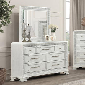  Furniture of America Stella Mia FM70000WH-D Dresser IMAGE 1