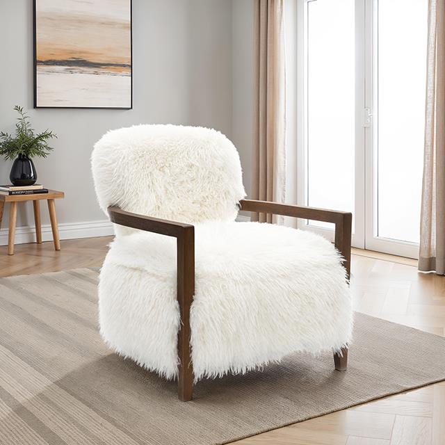  Furniture of America Eramo FM-AC6005WH Accent Chair IMAGE 2