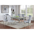  Furniture of America Adalia CM3241SV-T-7PC 7 Pc Dining Table Set IMAGE 1