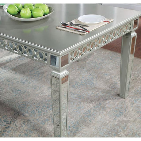  Furniture of America Adalia CM3241SV-T-7PC 7 Pc Dining Table Set IMAGE 3
