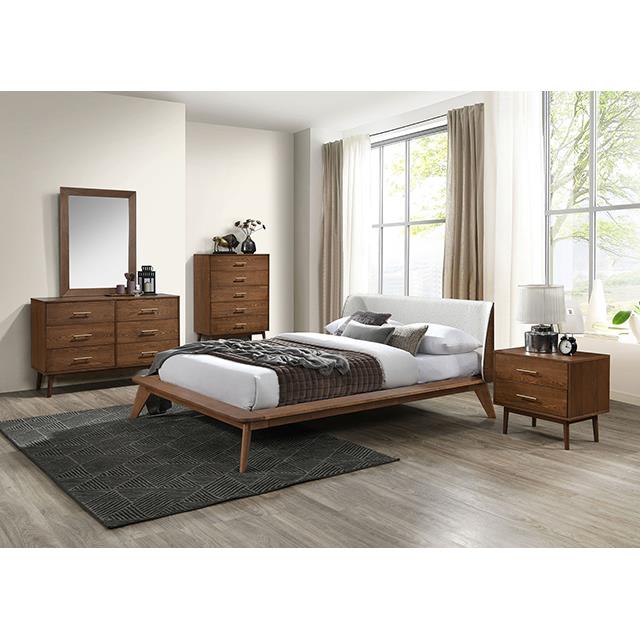  Furniture of America Lenzburg FM7223WN-F-BED Full Bed IMAGE 2