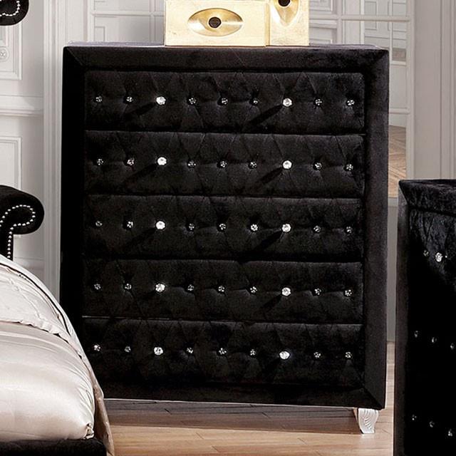  Furniture of America Alzir FM7150BK-C Chest IMAGE 1