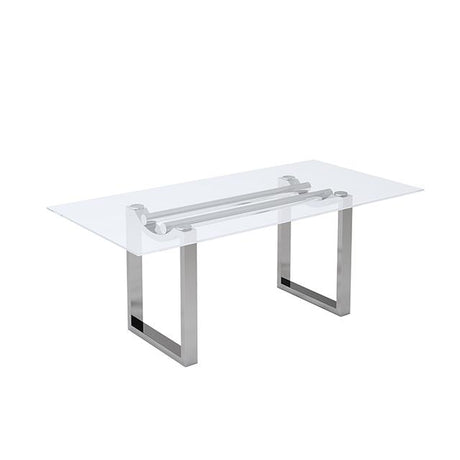  Furniture of America Silvestri FM37000SV-T-5PC 5 Pc Dining Table Set IMAGE 2