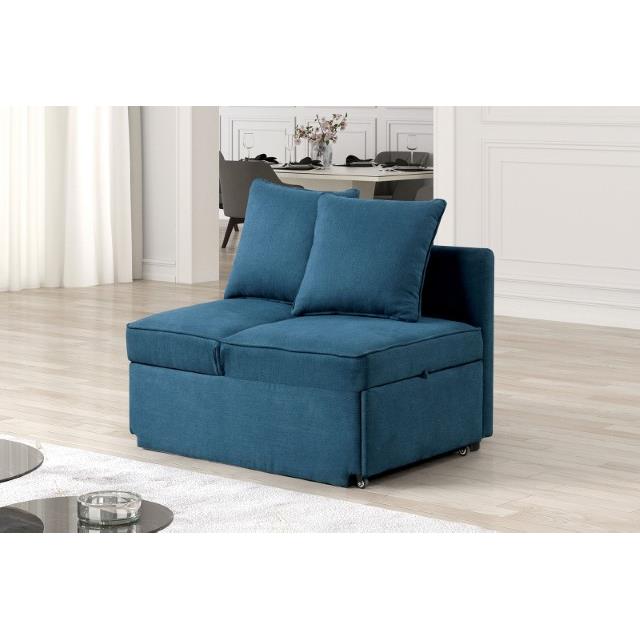  Furniture of America Woburn FM6962BL Convertible Chair IMAGE 3