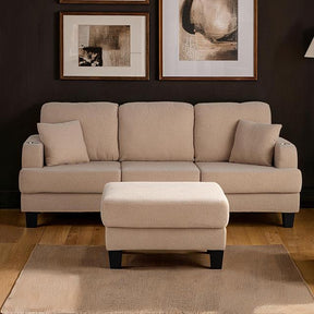  Furniture of America Cinderford SL6936BG-SF-PK Sofa IMAGE 1