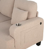  Furniture of America Cinderford SL6936BG-SF-PK Sofa IMAGE 6
