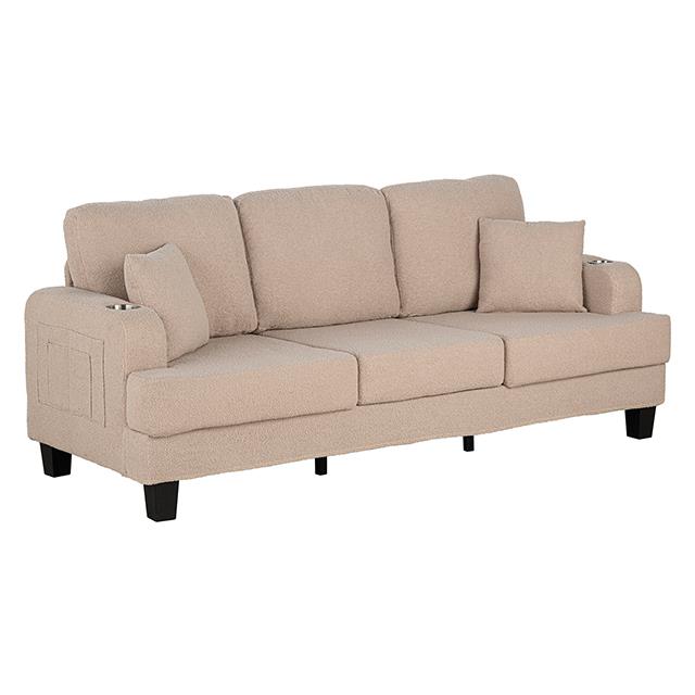  Furniture of America Cinderford SL6936BG-SF-PK Sofa IMAGE 7
