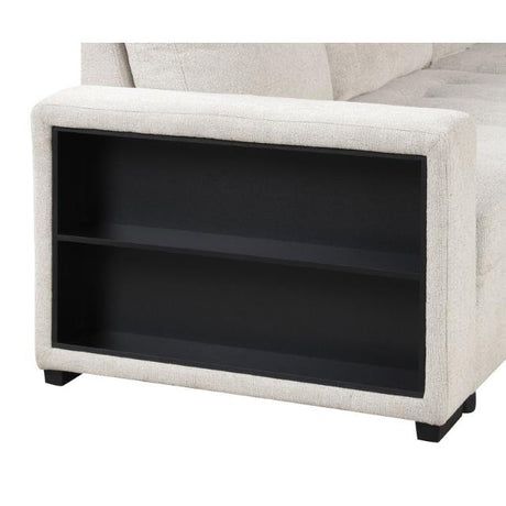  Furniture of America Stockwell FM6966BG-SECT Sleeper Sofa Sectional IMAGE 7
