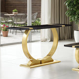  Furniture of America Horsham FM47019GD-S Sofa Table IMAGE 1