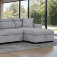  Furniture of America Chatteris FM64000GY-SECT-R Sectional IMAGE 1