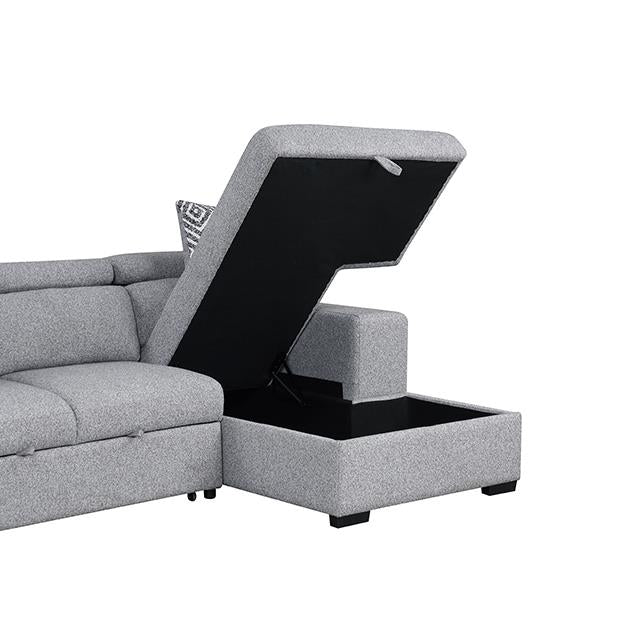  Furniture of America Chatteris FM64000GY-SECT-R Sectional IMAGE 6