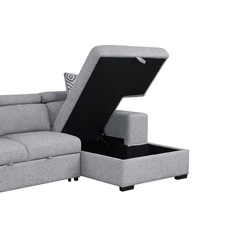  Furniture of America Chatteris FM64000GY-SECT-R Sectional IMAGE 6