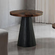 Furniture of America Surdal FM44005BK-E-TABLE End Table IMAGE 1