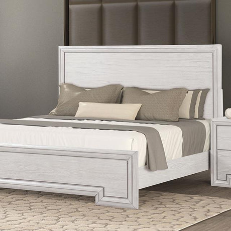 Furniture of America Basilone FM7440WH-EK-BED King Bed IMAGE 1