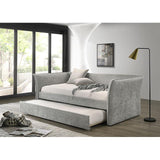 Furniture of America Yuri FM1203GY-BED Twin Daybed with Trundle IMAGE 2