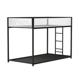  Furniture of America Southall FM-BK1201BK-TT Twin/Twin Metal Bunk Bed IMAGE 2
