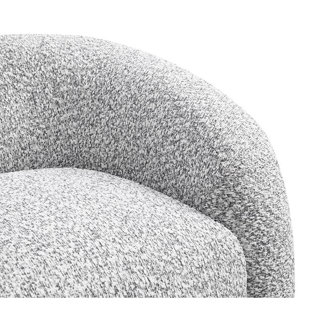  Furniture of America Freja FM-AC6003GY-SW Swivel Chair IMAGE 5