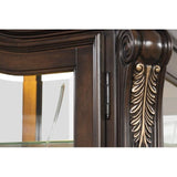  Furniture of America Leovanni FM31003DB-CR-SET Curio IMAGE 3