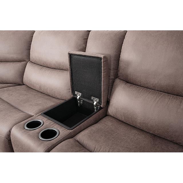  Furniture of America Demetrius CM9930BR-SECT-PM Power Sectional IMAGE 4