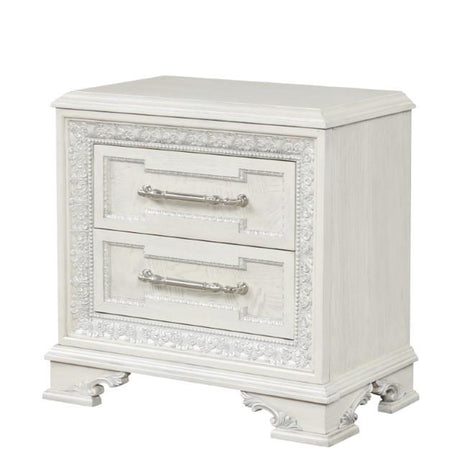  Furniture of America Stella Mia FM70000WH-N Nightstand IMAGE 3