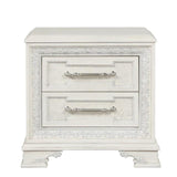  Furniture of America Stella Mia FM70000WH-N Nightstand IMAGE 4