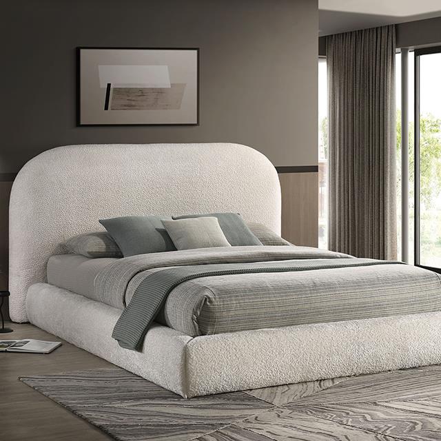  Furniture of America Whitnash FM72027IV-EK-BED King Bed IMAGE 1