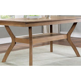  Furniture of America Upminster CM3984NT-T-7PC 7 Pc Dining Table Set IMAGE 2