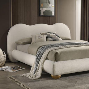  Furniture of America Finamore FM72005WH-EK-BED King Bed IMAGE 1