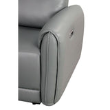  Furniture of America Schlieren FM6012GY-LV-PM Power Loveseat IMAGE 5