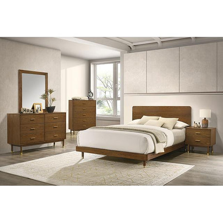  Furniture of America Romford FM72034WN-Q-BED Queen Bed IMAGE 2