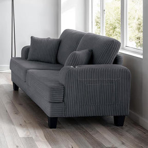  Furniture of America Moretaine SL6932DG-LV-PK Loveseat IMAGE 1